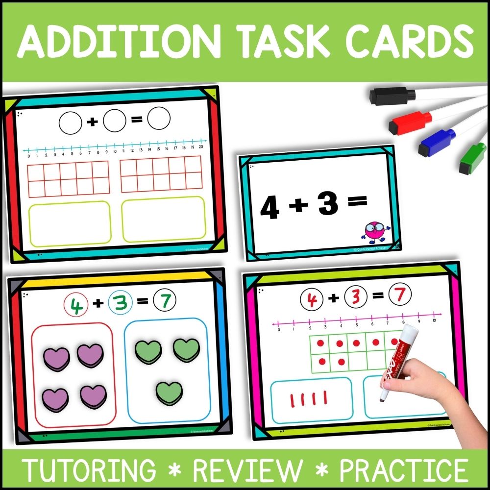 aDDITION Task Cards