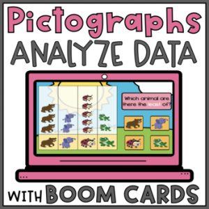 Pictographs Analyze Data Picture Graphs Digital BOOM Cards