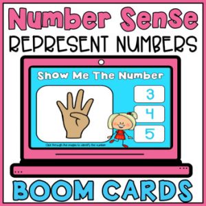 Ways To Represent Numbers Boom Cards Subitizing Numbers Sense
